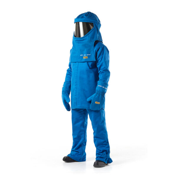 TERNO DE ARCO 100 CAL DH-ARC100-KIT (JAQUETA/CALÇAS/CASCOTE VENTILADO, LUVAS)